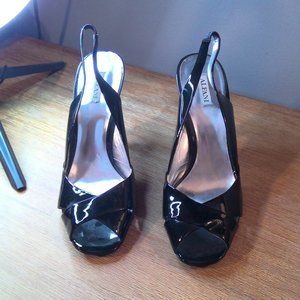 Patent black 4 inch heels